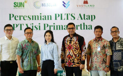 SUN Energy Resmikan PLTS Kedua Terbesar di Provinsi Lampung