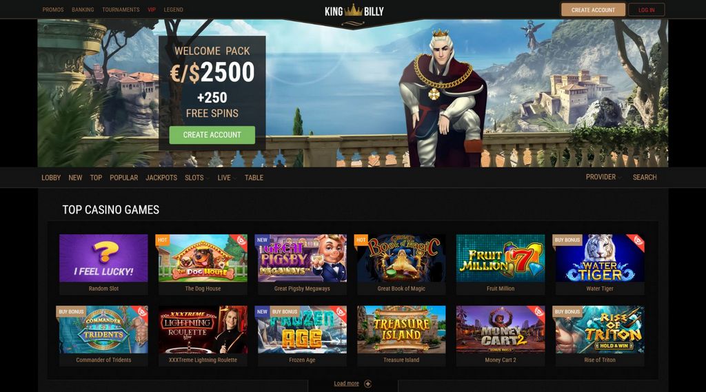 Evaluation of King Billy Gambling Enterprise: Speed of Withdrawals Evaluation of King Billy Gambling Enterprise: Speed of Withdrawals